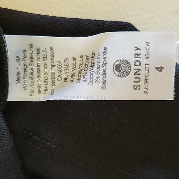 EVEREVE Sunday Sundry Skirt size XL black  NWT - Picture 5 of 10